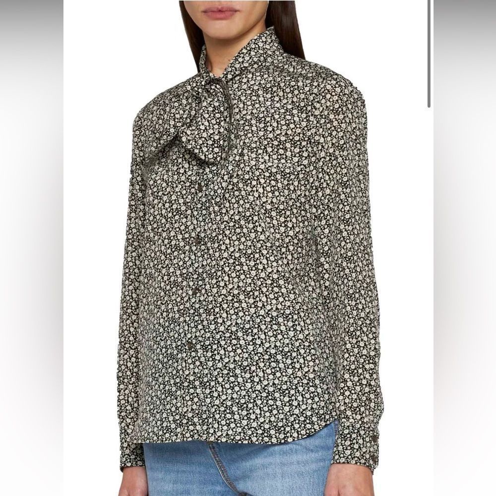 Tory Burch Floral Top Bow
